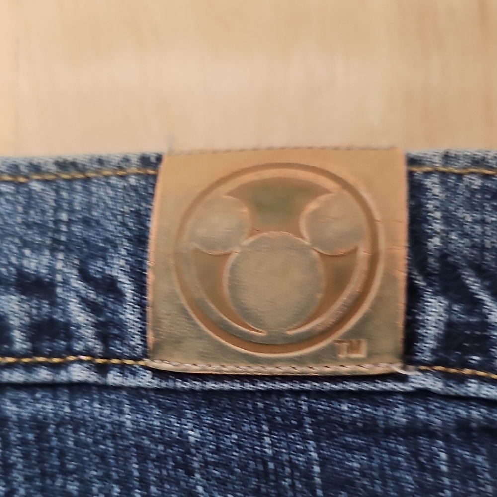 Vintage Disney Pirates Of The Carribean Blue Jeans - Picture 9 of 16
